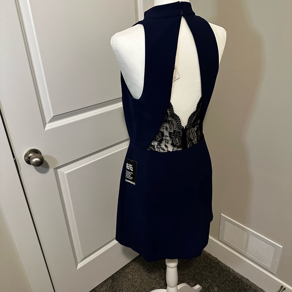 Express Royal Blue Dress